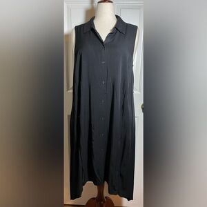 Chic Black Sleeveless Women’s Maxi Dress